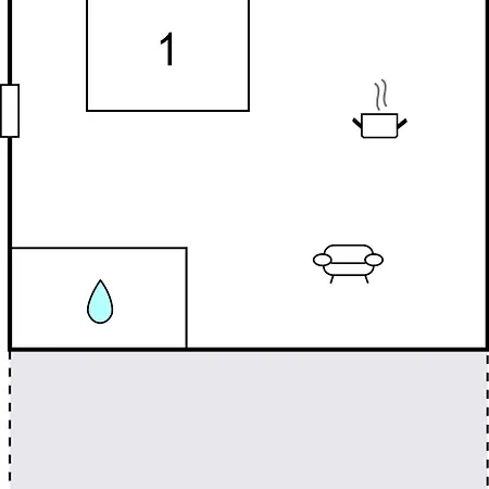 דירה 1 Bedroom In Podstrana